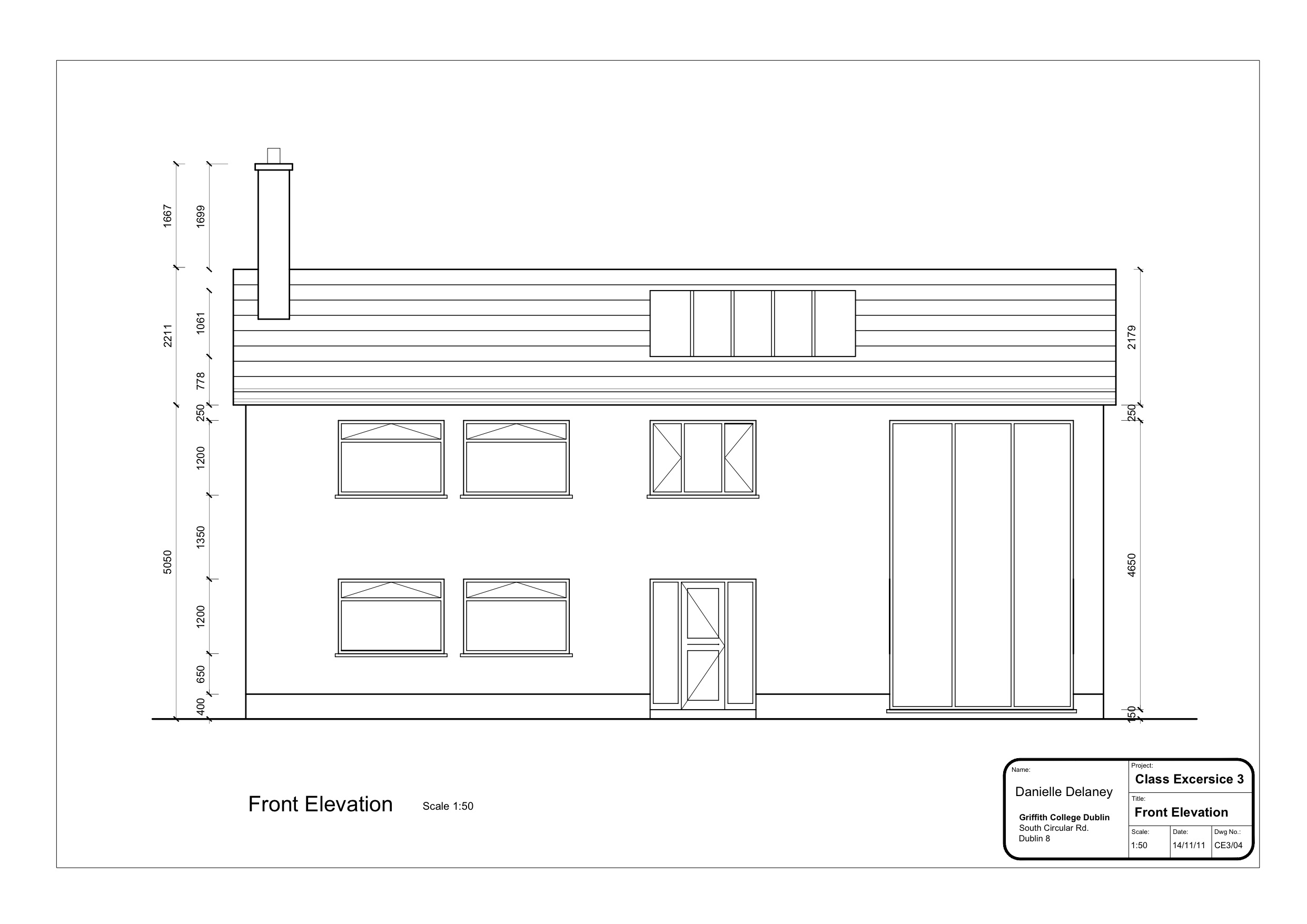 Drawing2 Layout2 Front Elevation2 DanielleDdesigns